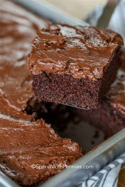 The portillo's chocolate cake is a decadent, perfectly balanced, delicious example of what a chocolate cake should be. Simple Chocolate Cake {Rich & Moist} - Spend With Pennies