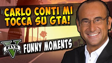 Carlo conti ricoverato per coronavirus. CARLO CONTI MI ''TOCCA'' SU GTA! w/TBlackGame & T4tino ...