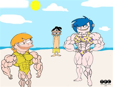 Check out amazing muscleboy artwork on deviantart. Muscle Beach Party for Edd by TheFranksterChannel on ...