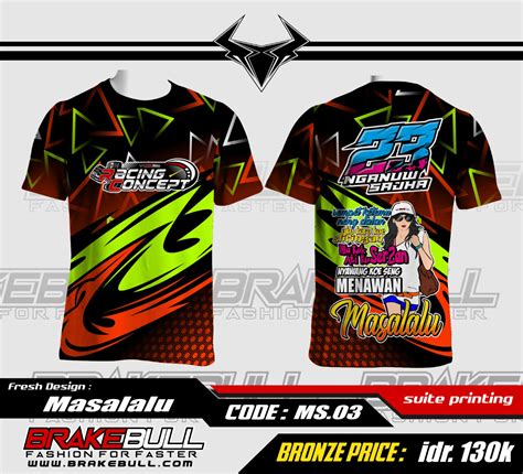 Dengan berbagai aplikasi yang dibuat khusus untuk desain. Mentahan Desain Kaos Racing - MOCKUP FRESH