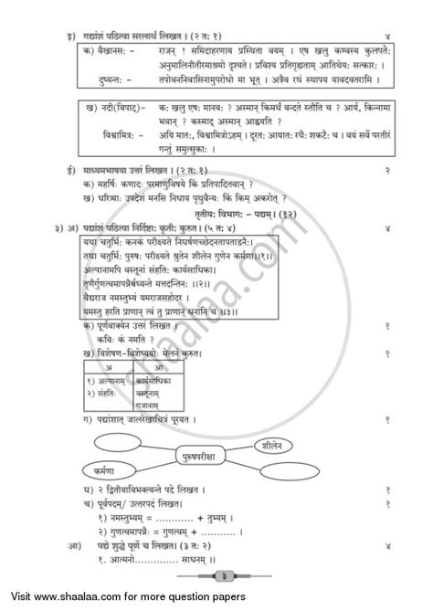 October / november 2018 papers are updated. Sanskrit (Composite) 2018-2019 SSC (Marathi Semi-English ...