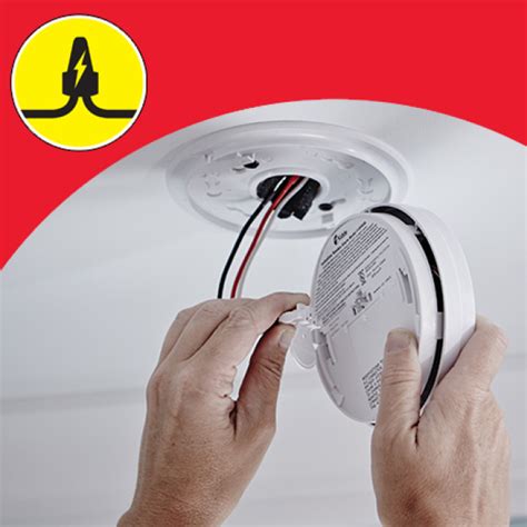 Dual detectors can be photoelectric or ionization integrated with alarm. Kidde Firex Battery Operated Smoke Detector with ...