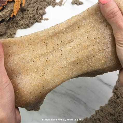 No glue slime can be made with different textures, using a variety of ingredients, most of which are available in your home. How To Make Sand Slime Without Borax | Easy slime recipe, Sand slime, Diy slime recipe