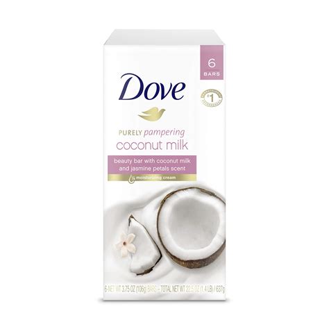 The bar helps remove dead skin cells, leaving you fresh and clean and provides a light fragrance that includes notes of sandalwood, grapefruit, lavender, and cedarwood. Buy Dove Beauty Bar For Softer Skin Coconut Milk More ...