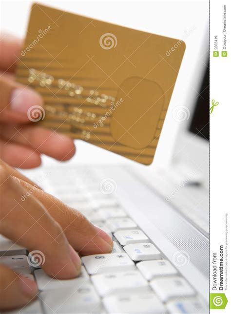 Maybe you would like to learn more about one of these? Using Credit Card For Online Transaction Stock Image - Image of debit, consumerism: 9802419