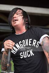 He started his career in 1999 and became a member of the band escape the fate. Vocalist Craig Mabbitt of Escape the Fate performs live ...