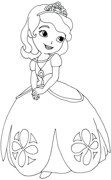 As your child gets involved, you may add small details about them too. Sofia The First Coloring Pages To Print - Coloring Home