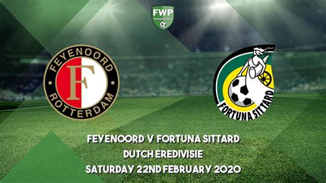 Get all match details, goals, stats, fixtures, lineups, tv stations, everything from a single place. Fortuna Feyenoord : 28 January 2020 Sittard The ...