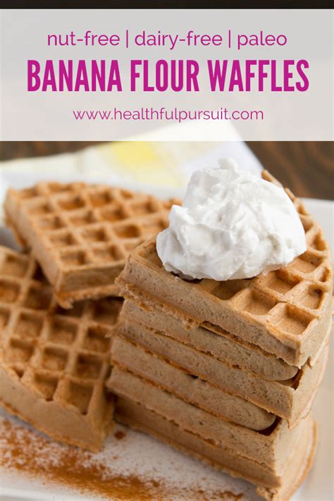 These banana waffles are vegan, gluten free, and easy to make. Banana Flour And Steel Cut Oat Flour Waffles - Banana ...