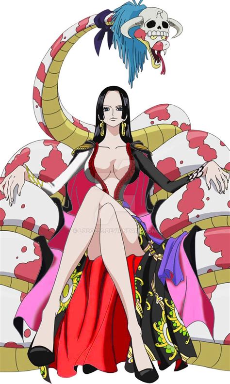 Boa hancock was capable of turning almost all the marines on a ship into stone because of her beauty, the only person who resisted it was a vice admiral boa hancock is no way government dog !? 2 Boa Hancock one piece stampede by lobo299 on DeviantArt ...