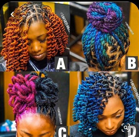 There is never enough styles for locs! Pin by Joy (LILSWEETS4U) Jacobs on Curls, Buns, Braids, Bobs, Knots, and Twists in 2020 ...