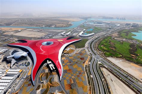 Kids play area, amazing staff, beautiful buffet, super child friendly, fab restaurants. Ferrari World in Abu Dhabi : evilbuildings