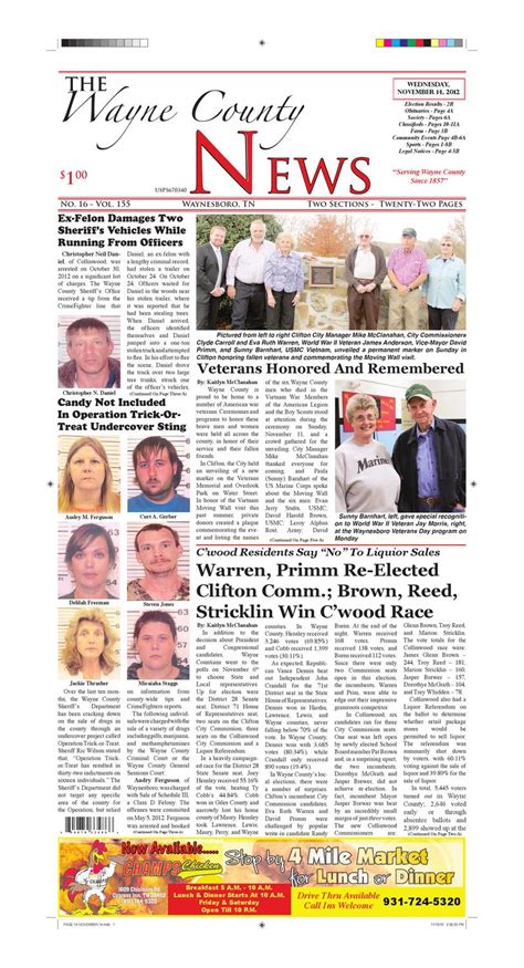Wayne County News 11-14-12 by Chester County Independent - Issuu