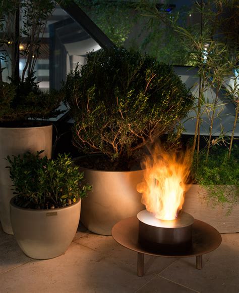 Learn easy options for building an outdoor gas fire pit can give the illusion of flames that float, drift, and flicker—all at the flip of a. ECO 38 FIRE PIT - Industrial - Landscape - by ...