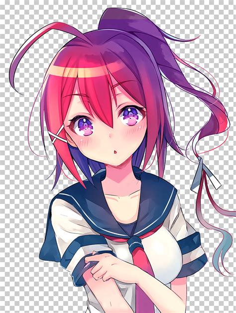 Discover 325 free anime render png images with transparent backgrounds. Weibliche animierte Figur, Anime Mädchen Desktop, süßes ...