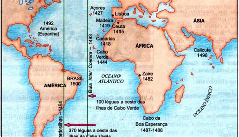 Portugal e espanha desejavam muito ter acesso direto às. Tratado de Tordesilhas - Resumo, o que foi, mapa ...