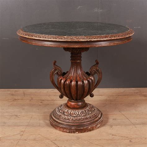 Marble italian centre table designs. Striking 19th C Italian marble topped centre table with ...