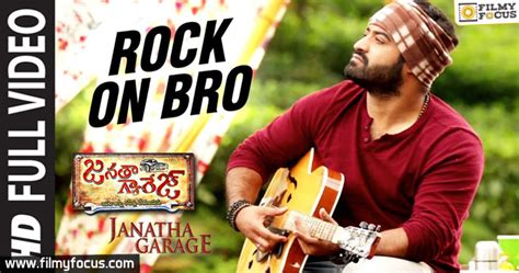 Meanwhile, jijoe comes across rock queen ella in a recording studio and falls in love with her. Rock On Bro Full Video Song | Janatha Garage, NTR ...