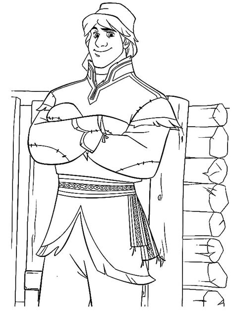 Click the kristoff with sven coloring pages to view printable version or color it online (compatible with ipad and android tablets). Kristoff Show Up From Front Door Coloring Pages - Download ...