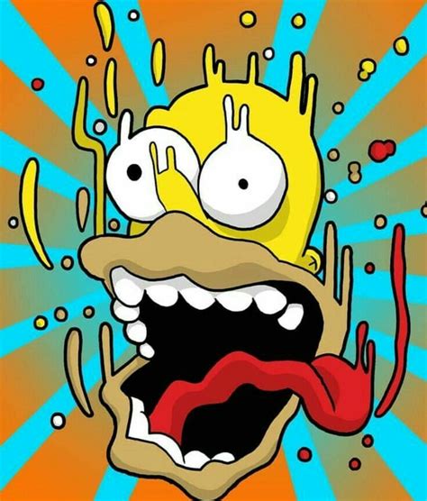 Trippy drawing ideas bart simpson. #thesimpsons | Simpsons drawings, Trippy cartoon, Simpsons art