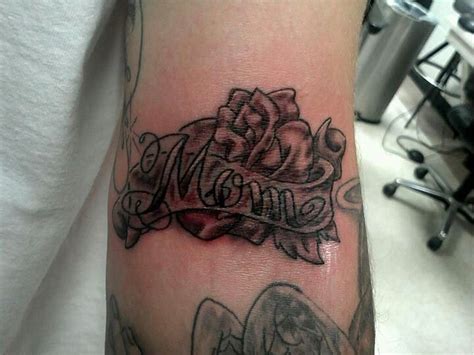 I love my son n miss. Mom rose | Tattoos, Rose, Mom