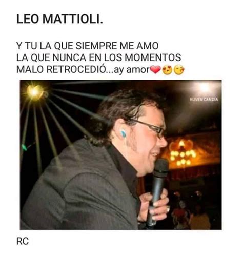 Es como estar con un angel que te abraza con sus alas. Leo mattioli y nada mas.". - Inicio | Facebook