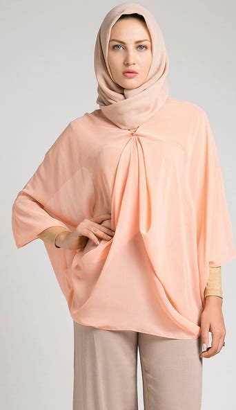 45 desain baju batik modern casual. Foto Baju Muslim Atasan Wanita