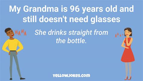 He gave her a ring. Hilarious Grandma Jokes That Will Make You Laugh