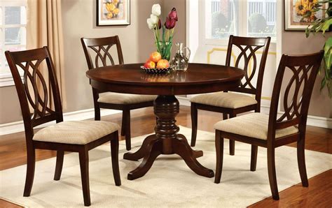 Browse other items in the carlyle crossing collection from jofran in the area. Carlisle Brown Cherry Round Pedestal Dining Room Set from ...