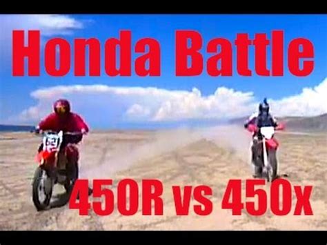 In that time, it's project bike builder jay clark purchased a 2007 honda crf450x off of craigslist with the goal of making it as fast and as strong. Honda CRF450R vs Honda CRF450X. Race!! - YouTube