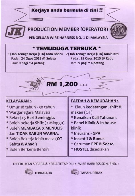 Tenaga kerja yaitu setiap orang yang melakukan pekerjaan guna menghasilkan barang dan atau jasa untuk memenuhi kebutuhan sendiri maupun untuk ada banyak sekali definisi tenaga kerja yang diungkapkan oleh para ahli. jmc kota bharu: Temuduga Terbuka di Pejabat Tenaga Kerja ...