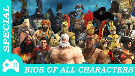 · fight of gods for switch game reviews & metacritic score: Gods of Rome - Bios of All Characters (Android/iOS/Windows ...
