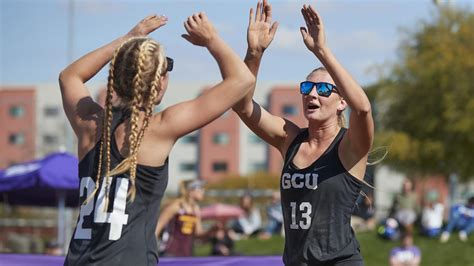 Tj defalco of long beach state men's volleyball named 2017 avca men's player of the year. Hannah Towne - Beach Volleyball - Grand Canyon University ...