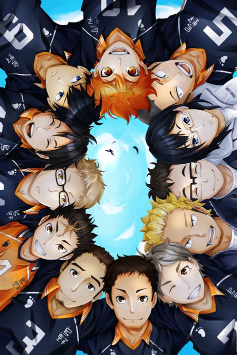 Series, including characters from both the manga and anime series. Texts From Haikyuu