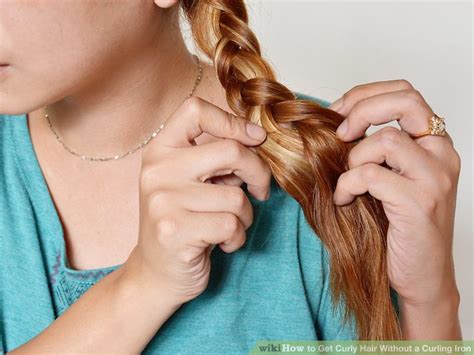 The clamps can crimp the hair if you don't fix it properly at the end. 4 Ways to Get Curly Hair Without a Curling Iron - wikiHow