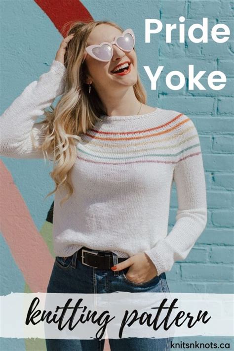 But sometimes patterns that were available for free. Pride Yoke - Rainbow Circular Yoke Sweater Knit Top-Down ...