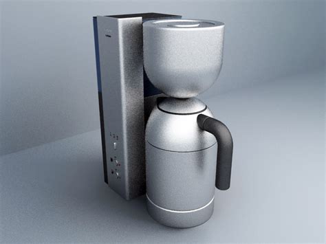 Read on to discover the different features of each type of coffee machine, as well as an overview of how they work. Coffee maker 3d model free download 001