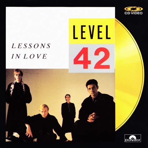 Lessons in love is a single from the english band level 42, released in 1986 from the album running in the family, issued one year later. Level 42 | Music fanart | fanart.tv
