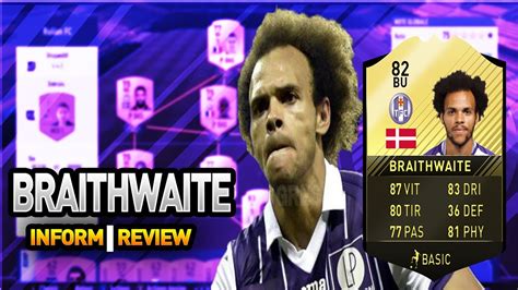 Fifa 21 ratings and stats. Fut17 | Review Martin Braithwaite IF - YouTube