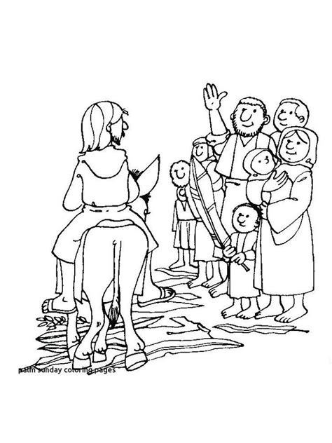 Help children understand the events of easter with our palm sunday colouring pages. {title} (Dengan gambar)