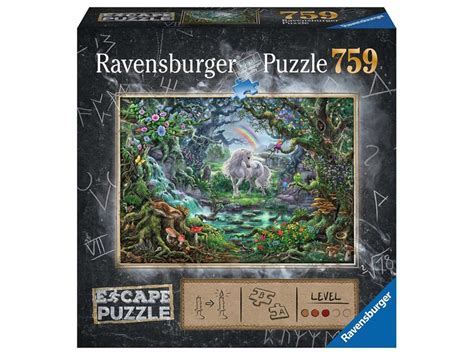 Thick and sturdy pieces perfect for kids. Ravensburger Puzzle ESCAPE 9: Unicorn Anz. Teile: 759 ...