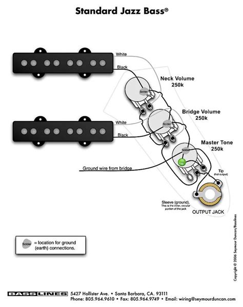 If there is a pictures that violates the rules or you want to give criticism and suggestions about fender precision fender p bass wiring diagram please contact us. Jazz Bass Wiring Diagram | Guitarras baixo, Contrabaixo ...