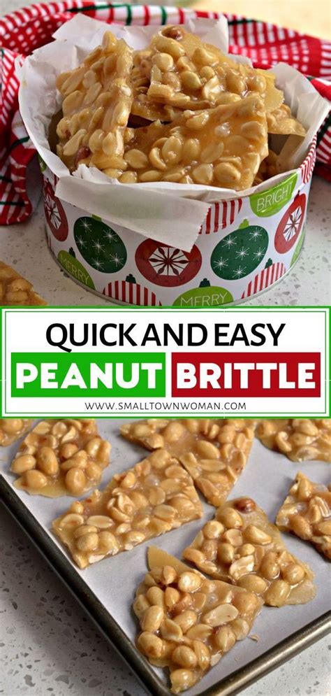 Tap pans gently on bench. Peanut Brittle | Recipe | Brittle recipes, Easy holiday ...