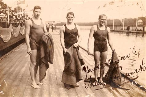 But, you know, you got a rookie coming in and the olympics, it's going to be a big. Australian swimmers at 1912 Stockholm Olympics - 9Pickle