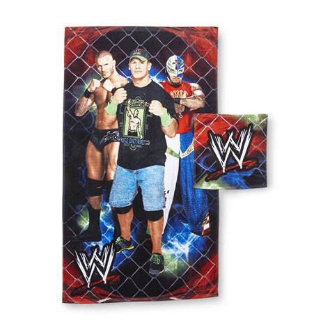 More than 20 bath towels online india at pleasant prices up to 22 usd fast and free worldwide shipping! WWE Boy's Bath Towel & Washcloth | Shop Your Way: Online ...