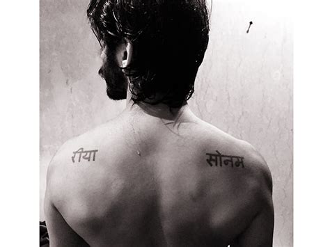 The actor showed off a tattoo that he got on monday, which is making fans hail him as the 'best brother ever'. Harshvardhan Kapoor Tattoo Reactions: Sonam Kapoor, Rhea ...