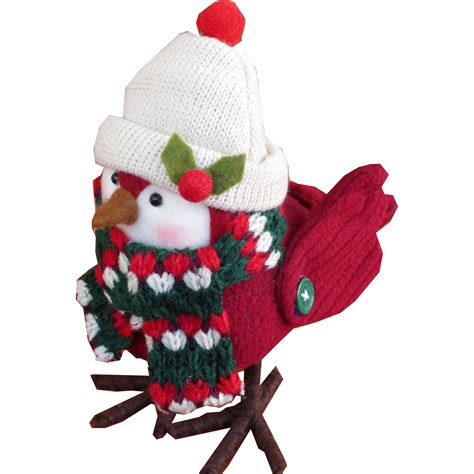 Playing with different textures is a great way to bring a new feel to christmas tree decoration, no pun tiny chalkboards, birds, pine cones, starfish, birds' nests, and ribbon are just the start of this. Trim A Home® 6" White Hat Fabric Bird Décor - Seasonal ...