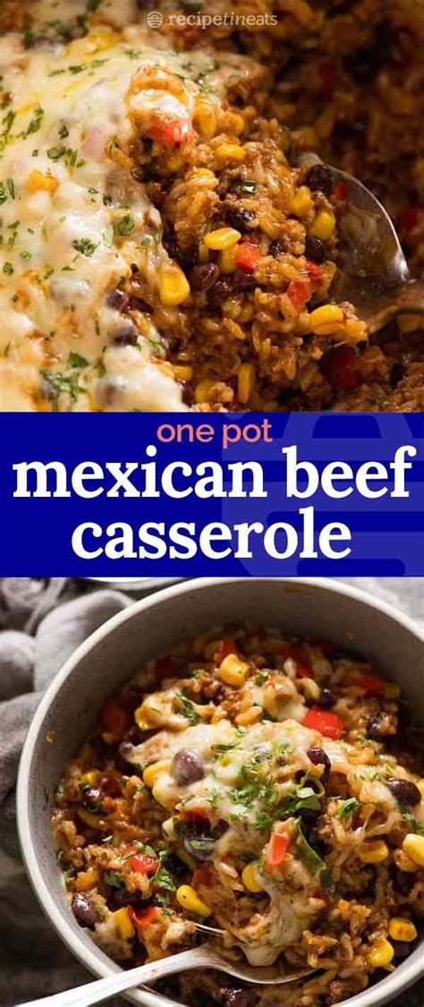 Yes, a diabetic can certainly eat beef. Mexican Ground Beef Casserole with Rice (beef mince ...