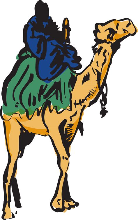 Riding a camel 4918 gifs. Camel man riding drawing free image