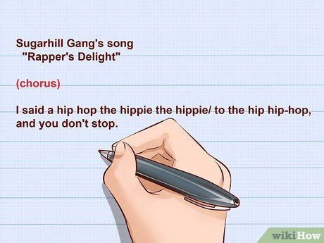 The hook should not only capture the theme of the song but, more importantly, be catchy and unique as well. How to Write a Rap Chorus or Hook (with Pictures) - wikiHow